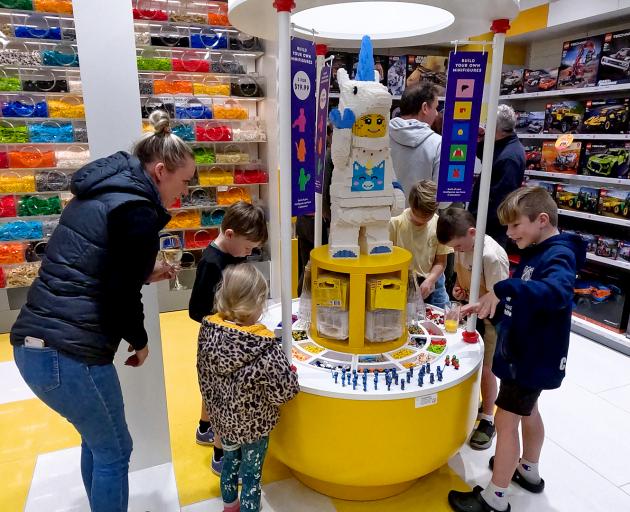 The new Lego certified store in Westfield Riccarton got a workover from invitees before the big...