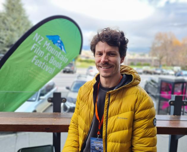 Nick Kowalski, of Christchurch, has won the best New Zealand-made award at the NZ Mountain Film...