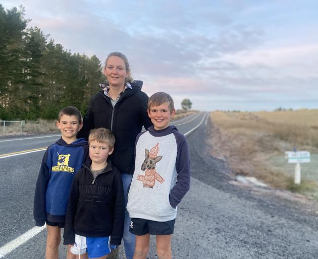 Emily Jones has been advocating for buses with seatbelts and better bus signage. She is pictured...