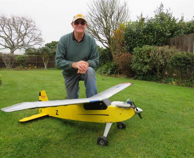 Dave Welsh’s Keilkraft model has a 0S40 two stroke motor which runs on methanol and caster oil.