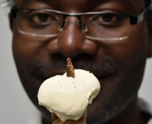 In asking people to try the ice cream, Dr Agyei will not be asking anything he has not done...