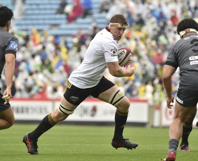 Tom Sanders is returning to New Zealand after a stint in japan with Suntory. Photo: Getty Images