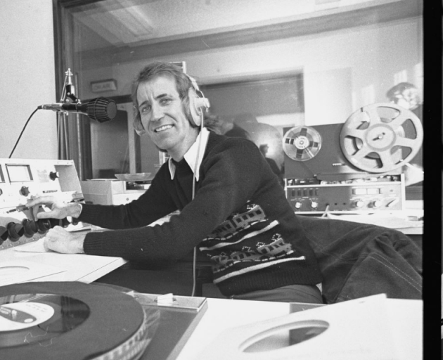 Murray Inglis in the studio in July 1973, just before launch day. Photo: Supplied