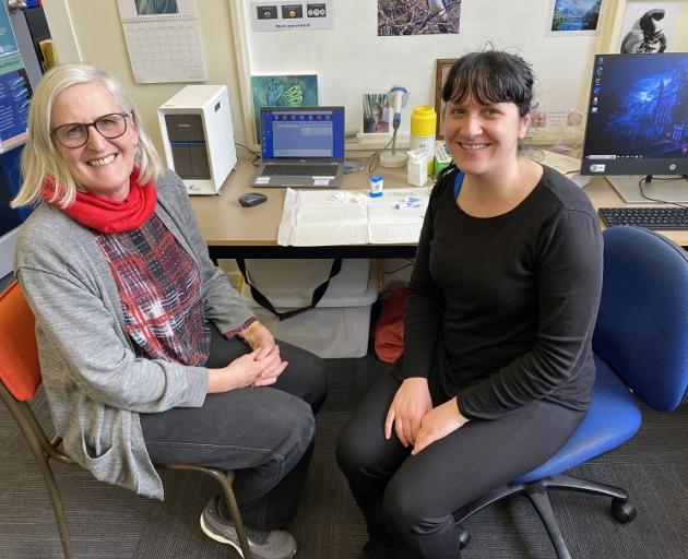 Hepatitis C nurse Margaret Fraser and Dunedin Intravenous Organisation team leader Serena...