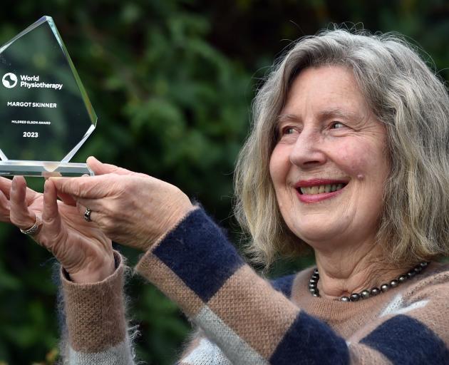 Margot Skinner was thrilled to receive the Mildred Elson Award at the recent World Physiotherapy...