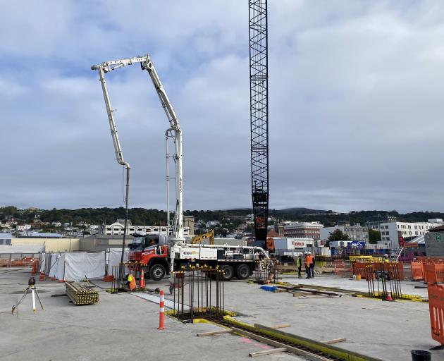 The new Dunedin hospital site. Photo: supplied