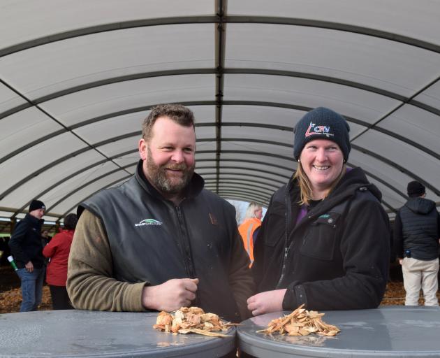 Dairy farm owners Scott and Maree Bixley spoke of the mental health benefits of owning a...