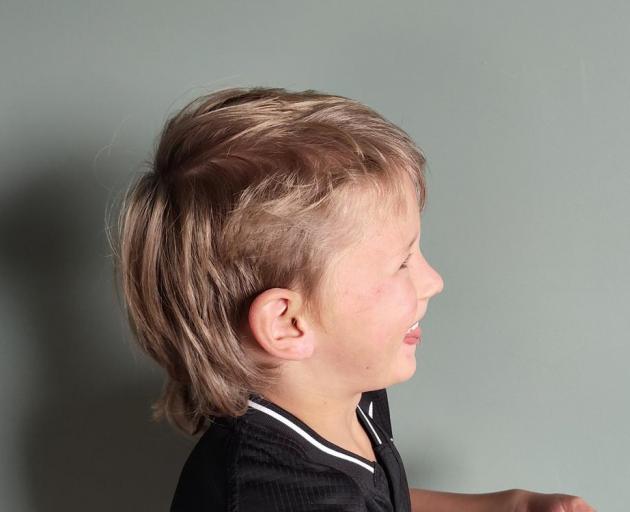 Arlo was excited to be raising money for kids who need help with their mental health. Photo:...