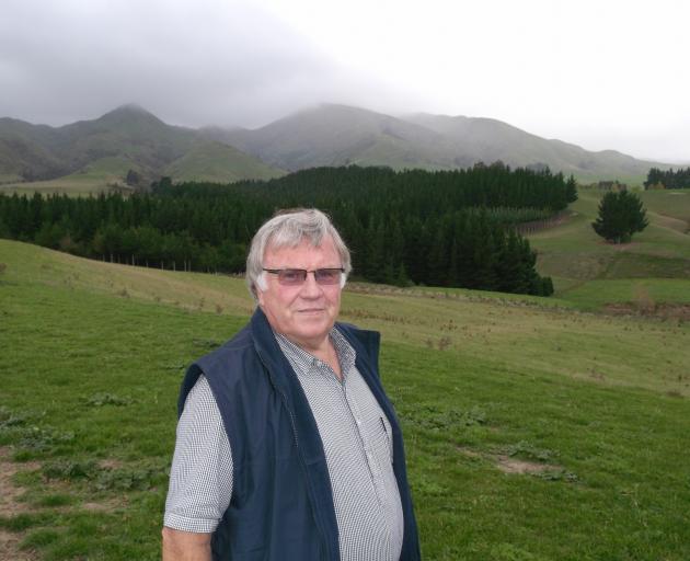 Charles Wiffen, pictured in 2013, farmed Inverness, in Parnassus, with his wife Sandi. PHOTO:...