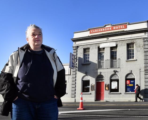 Night shelter community worker Chris Edwards says she is heartbroken at seeing the Carisbrook...