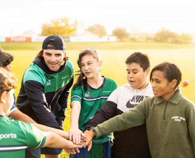 Tamai Sports programme director Ben Hamilton is part of an initiative which is having an impact...