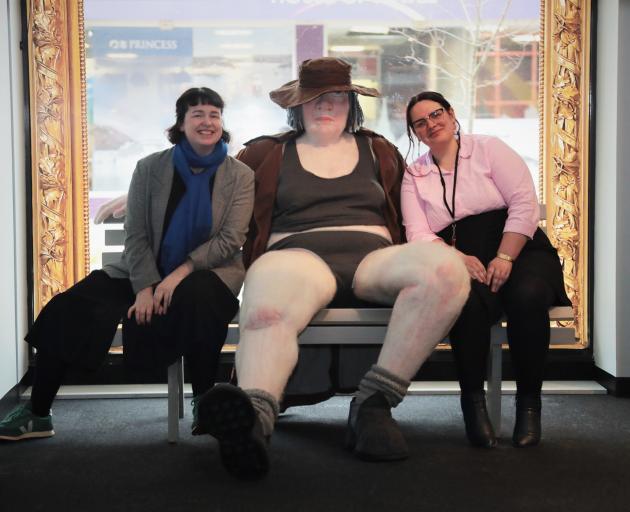 He Waka Tuia art curator Bridget Duncan (left) and public programme co-ordinator Katie Green have...