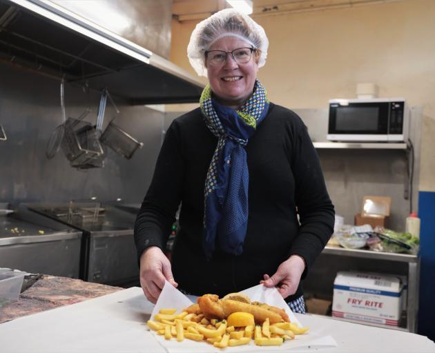 Galley Takeaways owner Diane Williamson, of Bluff, with some of her treats. PHOTO: COLE YEOMAN