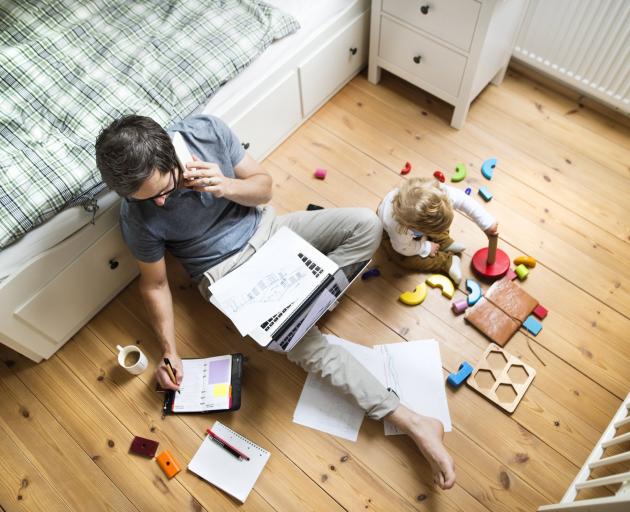 Working from home ... still popular. Photo: Getty Images