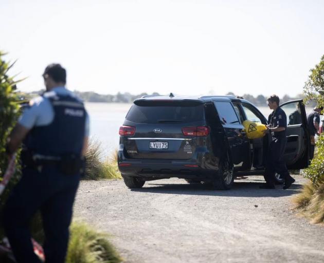 Police were called to Redcliffs Beach, near Sumner around 8.35am. Photo: George Heard