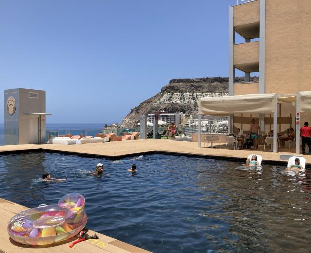The Riviera Vista Hotel.