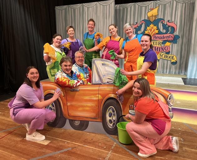 Bluff Drama Club members rehearse for their latest production Let’s Talk C.R.A.P which debuts...