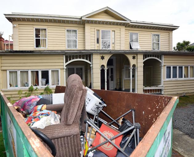 Mark’s belongings lie in a skip outside the Dunedin boarding house that was his home for more...