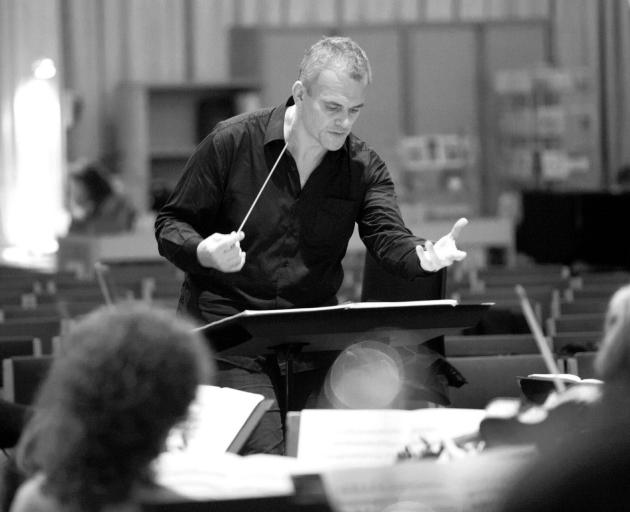 Simon Over loves conducting Ritchie's haunting melodies. PHOTO: SUPPLIED