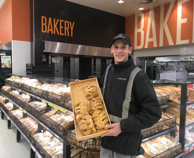 Mosgiel baker Paul Cameron o developed two new recipes for the Countdown Baker of the Year...