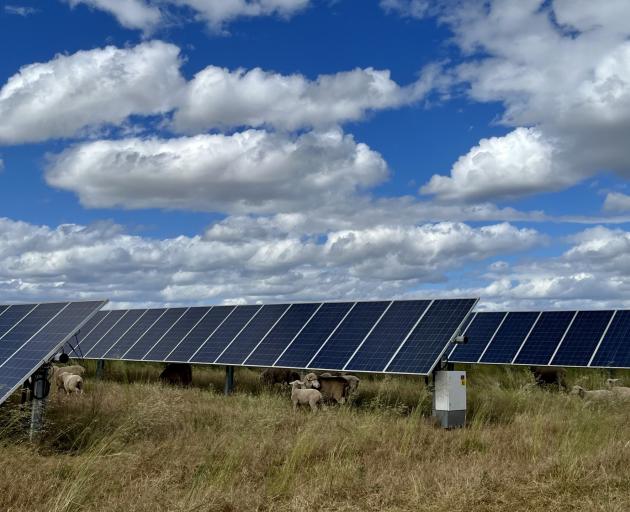 The land would remain in farming with sheep able to graze under and around the solar panels.