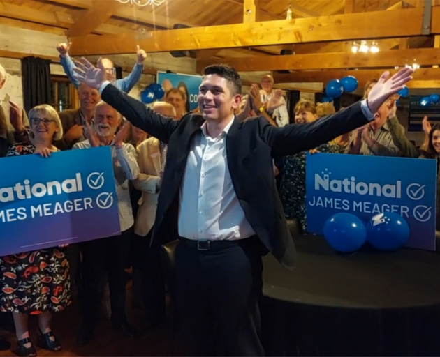 James Meager was victorious on election night. Photo: Supplied