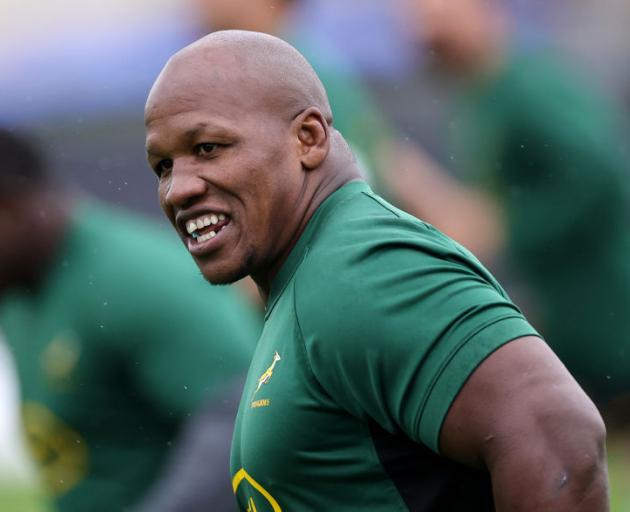World Rugby and the Springboks are investigating claims Bongi Mbonambi made a racial slur toward...