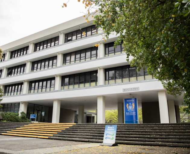 Massey University (file image). Photo: RNZ / Samuel Rillstone