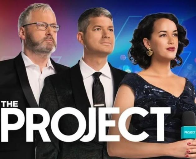 The Project's hosts, from left, Jeremy Corbett, Kanoa Lloyd and Jesse Mulligan. Photo: Warner...