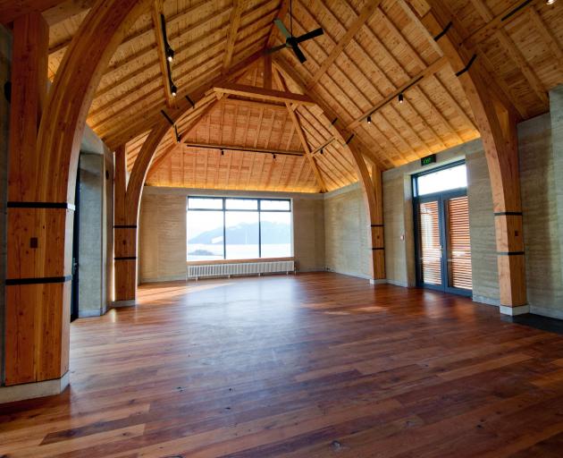 Rippon Hall in Wanaka. PHOTO: CAMILLA STODDART