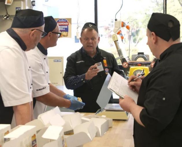 More than 400 sausage rolls were being judged in Christchurch. Photo: RNZ / Nathan Mckinnon