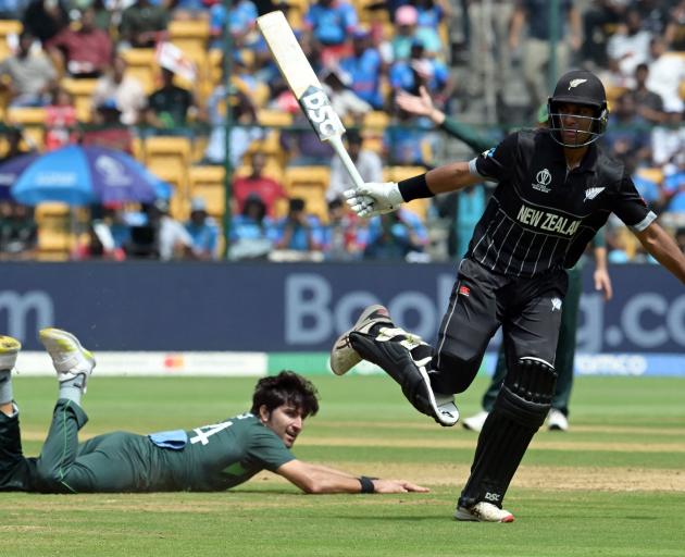 Rachin Ravindra's stellar form continued with another century. Photo: Reuters