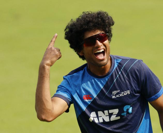 Rachin Ravindra. PHOTO: REUTERS