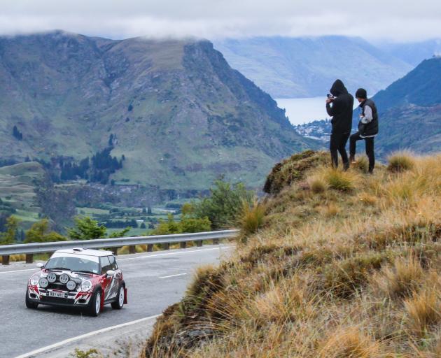 Coronet Peak Hill Climb spectators can catch some serious motorsport as well as great scenery...