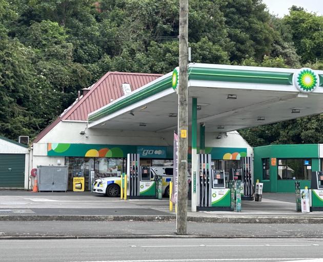 Armed police and a dog handler unit could be seen at the BP in Princes St near the Kensington...