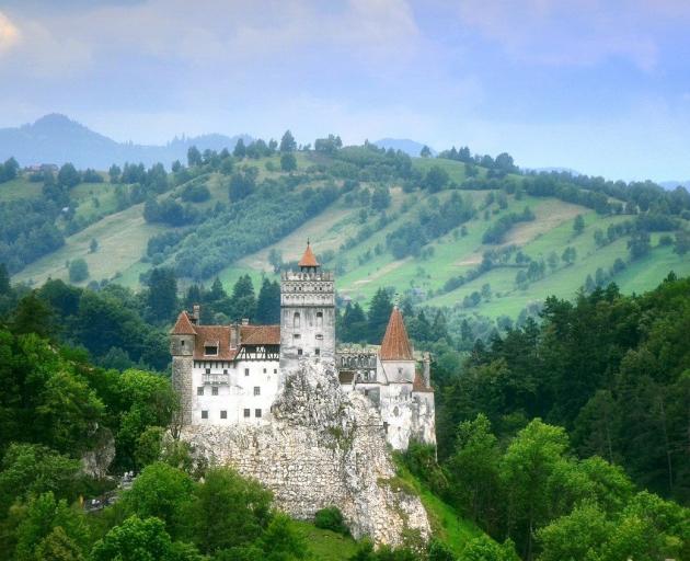 Bran Castle and the Carpathian mountains. PHOTO: SUPPLIED.