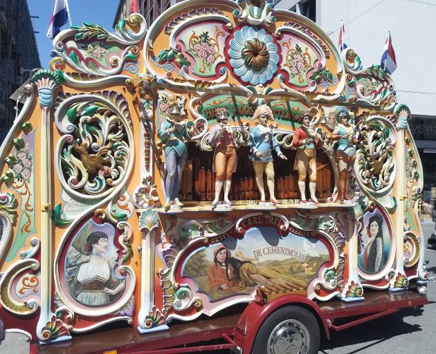 Dutch Barrel Organ in Rotterdam. PHOTO: MIKE YARDLEY