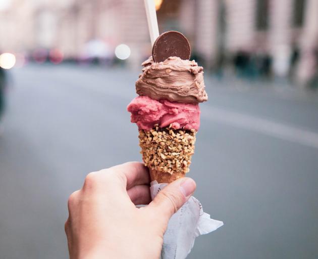 "Dunedin’s going to be this ice cream crazy place," gelato enthusiast Hannes Bareiter says. PHOTO...