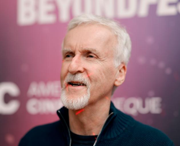 James Cameron at an event in Los Angeles in September this year. Photo: Getty Images