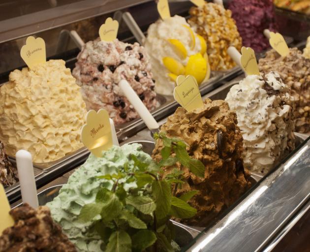 In Italy gelato is an everyday food, not a treat. PHOTO: GETTY IMAGES