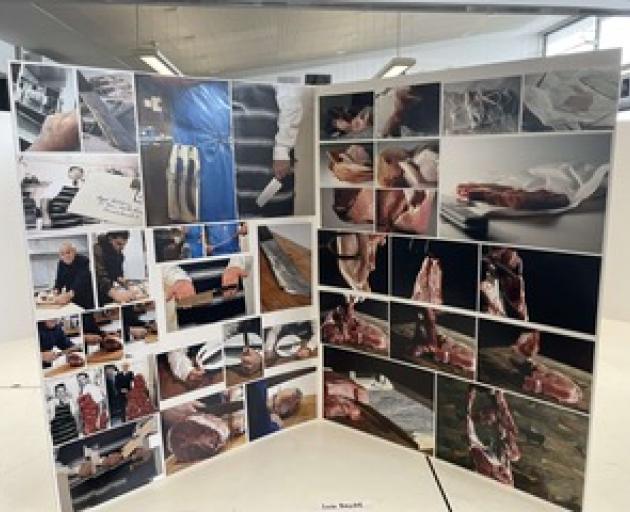 Lexi Hurndell created a documentary-like panel of Jack's life. Photo: Supplied