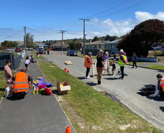 Sport Waitaki and Waitaki Neighbourhood Support hosted their first Play Street on Dacre St last...
