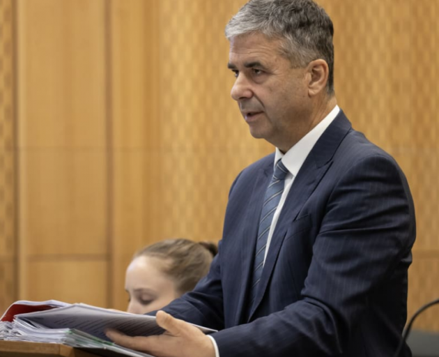 Lawyer for police Mark Zarifeh. Photo: RNZ