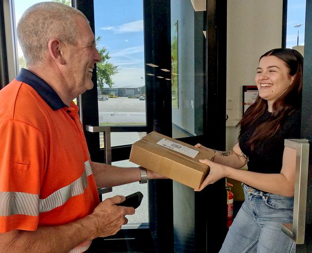 Up to 120 courier drivers will hit Christchurch roads this Christmas season.