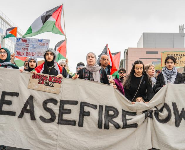 Pro-Palestinian Rally Calls for Ceasefire in Israel's war in Gaza