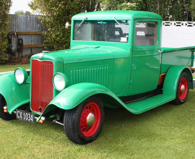 This 1937 BP Green Bedford pick-up started life as a linesman's truck for the local power board....