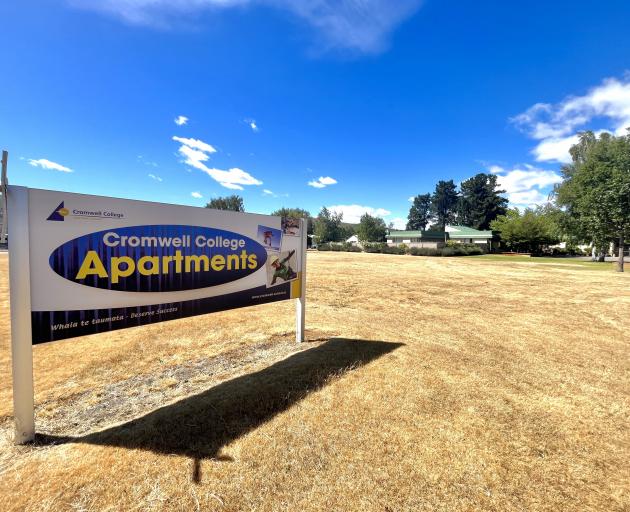 The Cromwell College Apartments are up for sale. PHOTO: SHANNON THOMSON