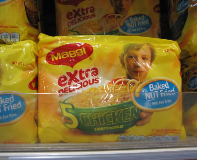 Instant noodles are part of the mythology of the starving creator. PHOTO: SUPPLIED