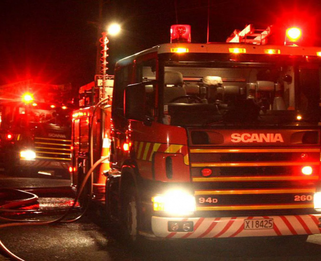 Fire crews responded to a blaze at a boiler house in a sawmill in Belfast overnight. 