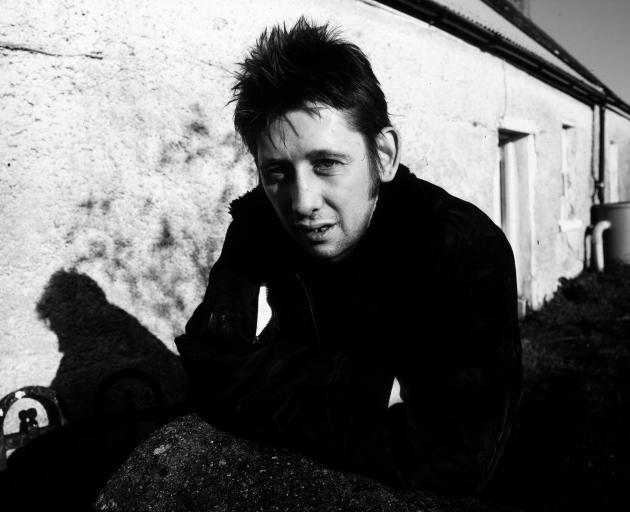 Shane McGowan at his parents' home in Ireland in 1997. Photo: Getty Images